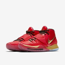 ''KYRIE 6 TROPHIES'' NBA ASG Novo Sapato Masculino Vermelho/Metálico Dourado Tamanho 11, usado comprar usado  Enviando para Brazil