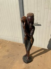 Statua legno intagliato usato  Voghera