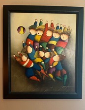Whimsical framed art for sale  Evergreen