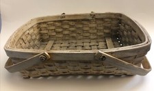 Wicker basket double for sale  Buffalo