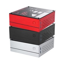 Alumínio Mini-ITX HTPC Gabinete de Computador Desktop Jogo PC Chassi de Controle Industrial comprar usado  Enviando para Brazil