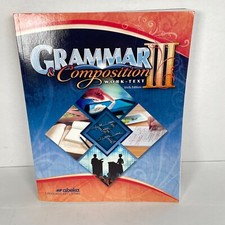 Abeka grammar composition for sale  Inman