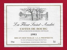 Etiquette bordeaux côtes d'occasion  Albertville