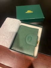 Longchamp green leather d'occasion  Expédié en Belgium