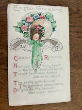 Easter greeting girl for sale  College Grove