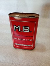 Scatola latta polvere usato  San Sebastiano Curone