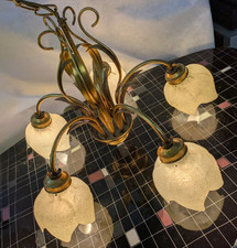Pendellampe deckenlampe floral gebraucht kaufen  Altusried
