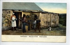 Natives receiving rations for sale  WITHERNSEA