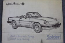 Alfa romeo spider gebraucht kaufen  Nassenfels