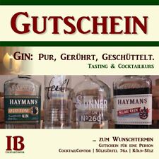 Gutschein gin pur gebraucht kaufen  Köln