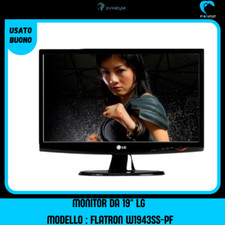 Monitor flatron w1943ss usato  Grottaminarda