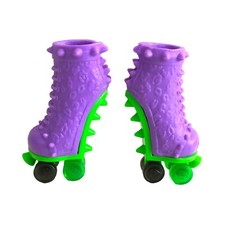 Patins Monster High Clawdeen Wolf Skultimate Roller Maze roxo e verde, usado comprar usado  Enviando para Brazil
