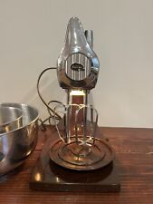 Vintage Sunbeam Vista Mixmaster 12 Velocidades Mixer de Pé Modelo Cromado Marrom comprar usado  Enviando para Brazil