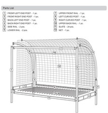 Football goal single for sale  CANTERBURY