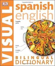 Spanish English Bilingual Visual Dictionary (DK Visual Dictionaries) comprar usado  Enviando para Brazil