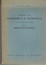 Corso matematica fascicolo usato  Vejano
