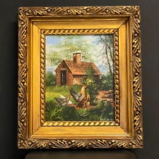 Tableau ancien huile d'occasion  France
