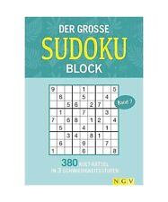 Große sudoku block gebraucht kaufen  Trebbin