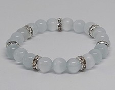 Naturstein perlen armband gebraucht kaufen  Bochum