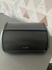 Bread bin black for sale  UK