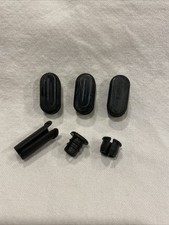 Cabo preto para bicicleta cabo interno furo de roteamento plugue tampa quadro de bicicleta 20mm X 10mm comprar usado  Enviando para Brazil