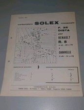 Opuscolo carburatori solex usato Opuscolo carburatori solex usato  Rivergaro