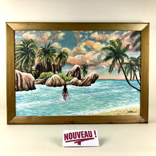 Grand tableau peinture d'occasion  Haguenau