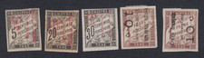 Série timbres taxes d'occasion  Expédié en Belgium