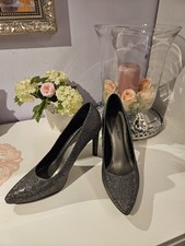Stiletto silber schwarz gebraucht kaufen  Augsburg