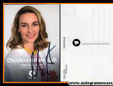 Autogramm ard christina gebraucht kaufen  Leun