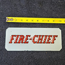 Original fire chief for sale  Sand Springs