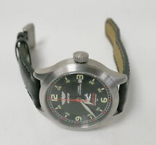 Usado, ABNATOP Aviator Military Pilots relógio automático com pulseira de couro preta original comprar usado  Enviando para Brazil
