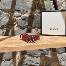 Gucci burgundy leather d'occasion  Expédié en Belgium