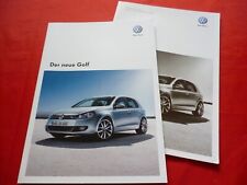 VW Golf VI Trendline Comfortline Highline Prospekt Brochure + Preisliste 2008, usado comprar usado  Enviando para Brazil