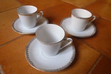 Tasses café porcelaine d'occasion  Garat