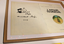 Tintin herge dedicace d'occasion  Auxerre
