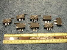 LOTE DE MICRO INTERRUPTORES 'MICRO' INTERRUPTOR ELÉTRICO ARCADE HOBBY ALARME INDUSTRIAL NOS comprar usado  Enviando para Brazil
