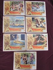 Usado, TARZAN THE MAGNIFICENT, 7 Lobby Cards Originais de Cinema 1960, Jock Mahoney comprar usado  Enviando para Brazil