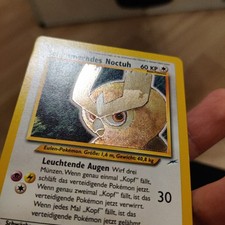 Pokemonkarte schimmerndes noct gebraucht kaufen  Broderstorf