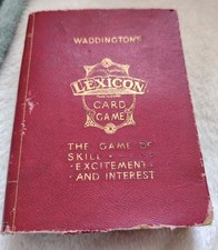 Waddingtons lexicon vintage for sale  WHITCHURCH