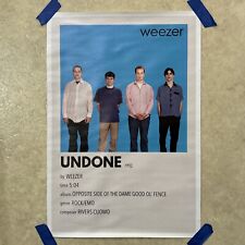 Weezer undone 1992 for sale  Vandalia