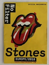 Catálogo de mercadorias Rolling Stones sem filtro Europa 2018. Presente GRÁTIS com compra, usado comprar usado  Enviando para Brazil