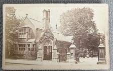 Cdv. victorian lodge for sale  LEEK