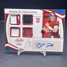 2021 Absolute Football Kyle Trask #221 Rookie Premiere Quad Patch AUTO 11/25 AT1 comprar usado  Enviando para Brazil