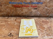 Usado, Suzuki GS500E Fahrerhandbuch Driverbook Book Reparaturanleitung Repair comprar usado  Enviando para Brazil