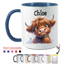 Highland cow personalised for sale  TORPOINT