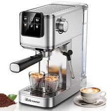 Máquina de café expresso, máquina de café expresso 20 bar espumador de leite e painel LCD, quente e gelado..., usado comprar usado  Enviando para Brazil