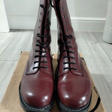 Solovair mens oxblood for sale  LEIGHTON BUZZARD