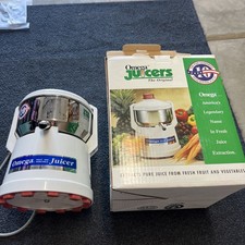 Exprimidor de frutas y verduras Omega modelo 1000 usado dos veces segunda mano  Embacar hacia Mexico