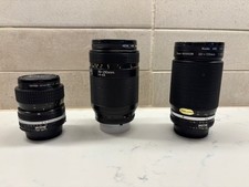 Nikon nikkor lenses d'occasion  Expédié en Belgium